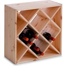 Zeller 13171 vinhylla, naturträ romb, ca Wine Rack