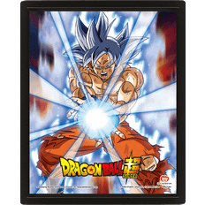 Arts encadrés Pyramid International Dragon Ball Super - 3D Canvas-tavla Ultra Instinct Kamehameha Art encadré