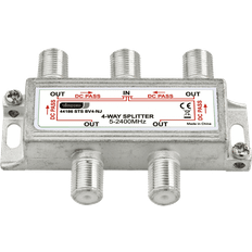 Antenne splitter Vivanco antenne-splitter 4-vejs, fuldt skærmet