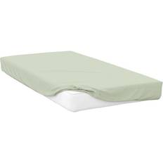 Belledorm Hoeslakens Belledorm Single, Apple Percale Extra Deep Bed Sheet Green