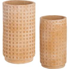 LaForma Blomkruka Celi cm/34 2-pack Terracotta/Natur - La
