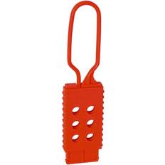 ABUS Hangslotklinken ABUS Red 6-Lock Plastic Hasp Lockout