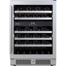 Wine fridge built in Dual Zone 45-Bottle Built-In Wine Silver