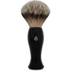 eShave Blaireau Silvertip Noir