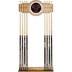 Table Sports Adg Source Hunt6000-Sk Hunt Skull Billiard Cue Rack With Mirror