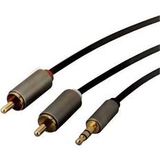 6 3.5mm to Rca Cable - Black