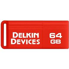 Delkin Memory Cards & USB Flash Drives Delkin Devices 64GB PocketFlash USB 3.0 Flash Drive