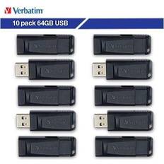 Memory Cards & USB Flash Drives Verbatim Store 'n' Go 64GB USB Flash Drive 70895