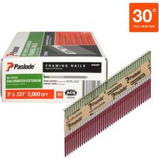 Hardware Nails on sale Paslode 3 0.131-Gauge 30-Degree Galvanized Ring Shank Paper Tape Framing Nails 2000-Box