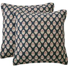 Levtex Home Moreno Pillow Case Blue, Gold, Red (66x66cm)