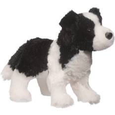 Douglas Cuddle Toys 4009 20 cm Long Meadow Border Collie Plush Toy