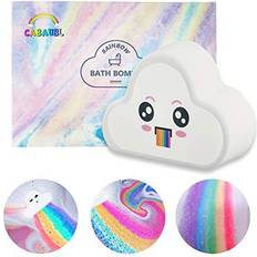 Bath Bombs Bath Bomb Gift Set Organic & Natural Rainbow Cloud SPA Bath Bombs