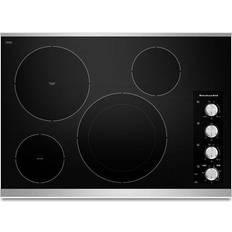 4 burner electric cooktop KitchenAid 30" Electric Cooktop with 4 Radiant Elements