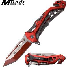 MTECH Folding Knife Tactical Minimalist Slim Rescue Tanto Hunting Knife