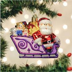 Old World Christmas Santa and Friends