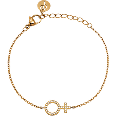 Edblad Me Bracelet - Gold/Transparent
