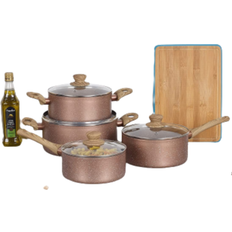 URBN-CHEF - Cookware Set with lid 4 Parts