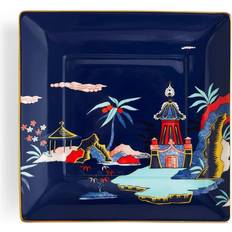 Wedgwood Wonderlust Blue Pagoda Plateau de service