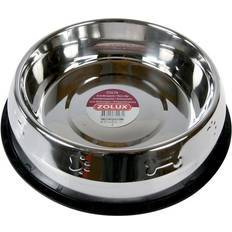 Zolux Bowl Inox On Rubber 0.9L