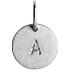 Jane Kønig Love Tag A-Z Pendant Medium - Silver