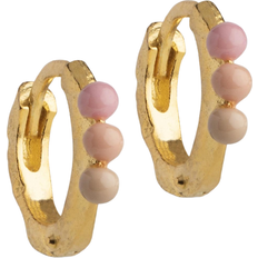 Enamel copenhagen paula hoops ENAMEL Copenhagen Paula Hoops - Gold/Tropical