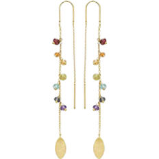 Citriner Øreringe Susanne Friis Bjørner Bjørner Earring - Gold/Multicolour