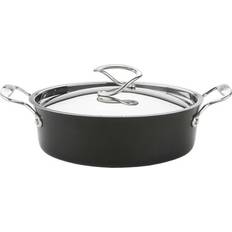 Cast Iron Hob Sauteuse Circulon Style with lid 20 cm