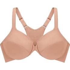 Glamorise Front Close Smoothing Wonderwire Bra - Cappuccino