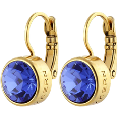 Safirer Örhängen Dyrberg/Kern Louise Earrings - Gold/Sapphire