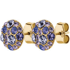 Dyrberg/Kern Blais Earring - Gold/Purple