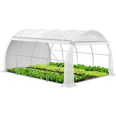 Greenhouses Vounot VOUNOT Large Polytunnel Greenhouse Plastic