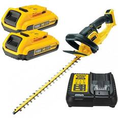 Dewalt DCM563D2 18v Cordless Hedge Trimmer Cutter 2 x 2.0ah Battery Charger