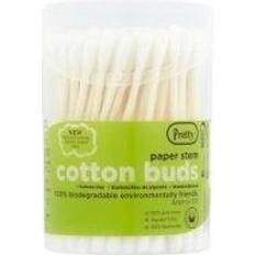 Pretty Paper Stem Cotton Bud 12 100pk