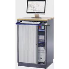 Rechnergehäuse RAU Computer workstation, HxWxD 1100 mm, metallic charcoal