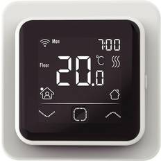 Riberger C16 Uhrthermostat Weiß Digitaler WLAN-Raumregler