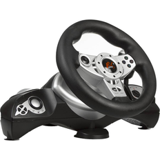 Volants et Pédales Volant de course de jeu NanoRS RS700 avec pédale 8en1 Noir