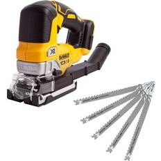 Dewalt DCS334N 18V Brushless Top Handle Jigsaw with HCS Progressor Tooth Jigsaw Blades:18V