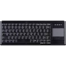 Tastiere saldi Active Key AK-4400-GU USB QWERTZ Tedesco Nero