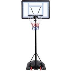 Yaheetech 7.2-9.2FT Height-Adjustable Basketball Hoop