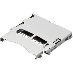 Kortlæser pc Molex Molex Memory card slot Total number of pins 9 Contact spacing: 2.5 mm 5035000991 500 pc(s) Tape on Full reel