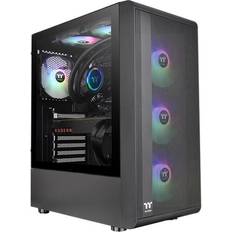 Thermaltake ATX - Midi Tower (ATX) Datorchassin Thermaltake S200 TG Black