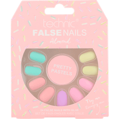 Technic Kunstige negle Almond Pretty Pastels