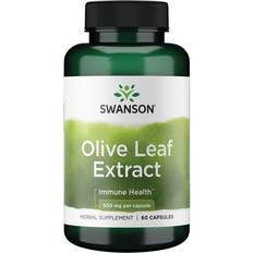 Swanson HEALTH OLIVE LEAF EXTRACT 500 60 stk