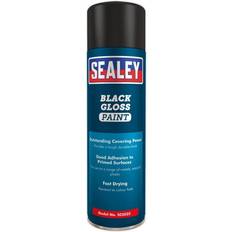 Black Paint Sealey SCS025 Gloss Paint Black 0.5L