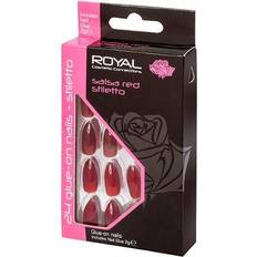 Artificiell Naglar Salsa Red