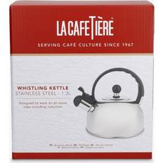 La Cafetière Hervidor Silbante De Acero Inoxidable De 1,3 Litros