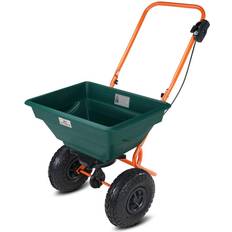 Streuer Gardebruk Streuwagen 20L Gummiräder Grün