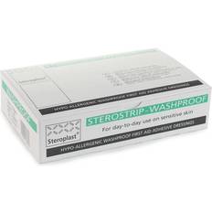 Plasters Steroplast Sterostrip Hypo-allergenic Washproof Plasters, Pack of