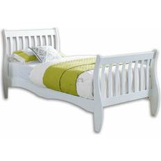 Non-Toxic Childbeds Chester Sleigh Single Bed 37.4x83.5"