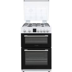 Montpellier 60cm Gas Cookers Montpellier MDOG60LW 60 White, Silver, Grey